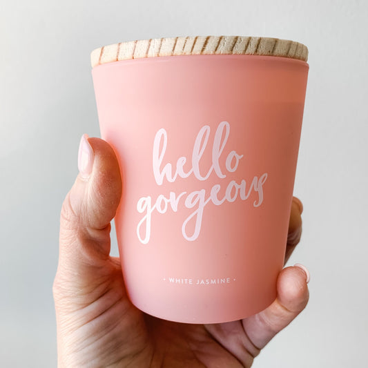 Hello Gorgeous! Candle