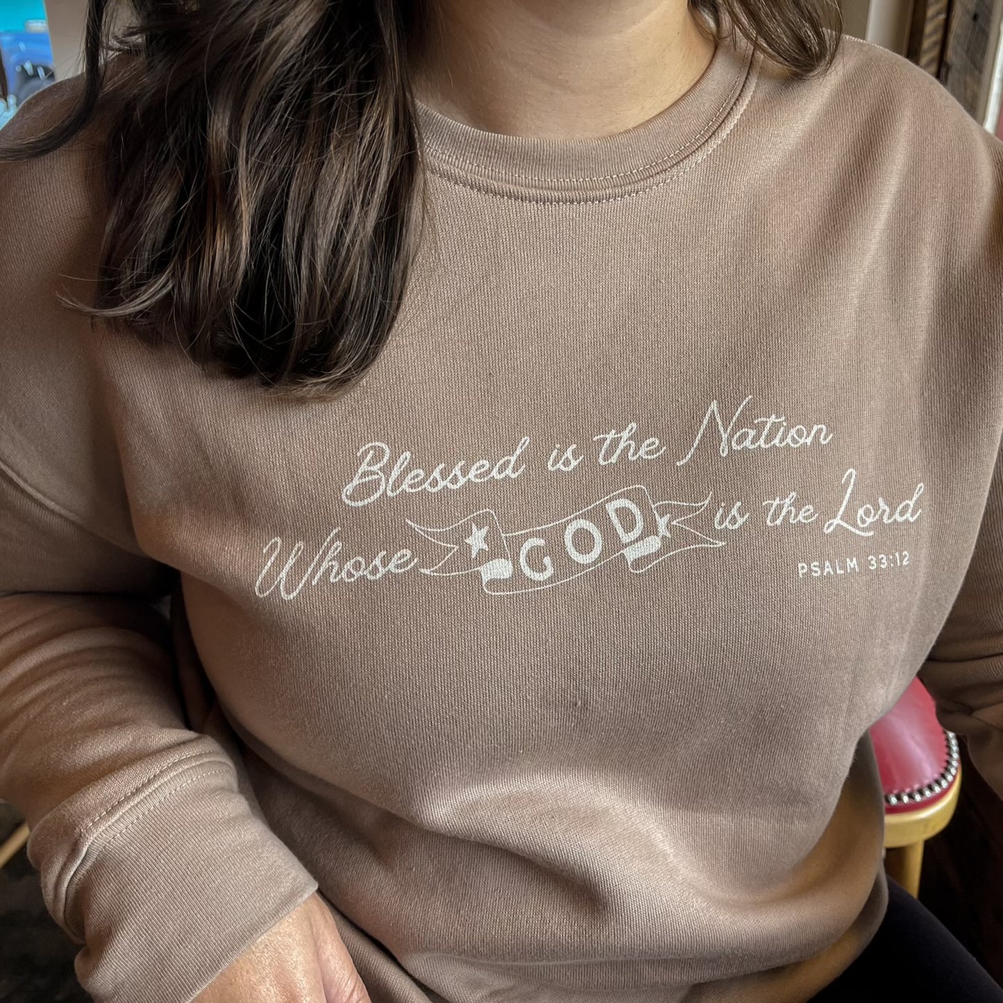 Blessed is the Nation Sweatshirt