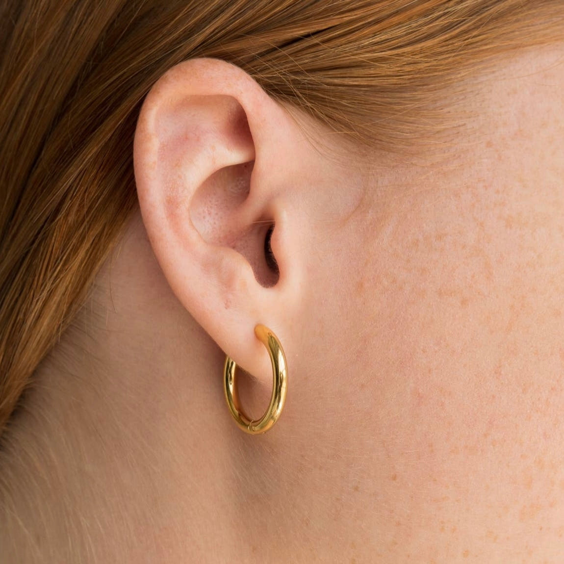 Mallory Gold Hoops